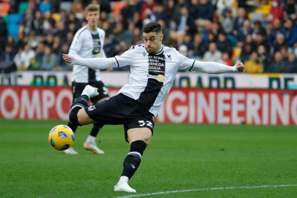 Udinese infortunio Payero