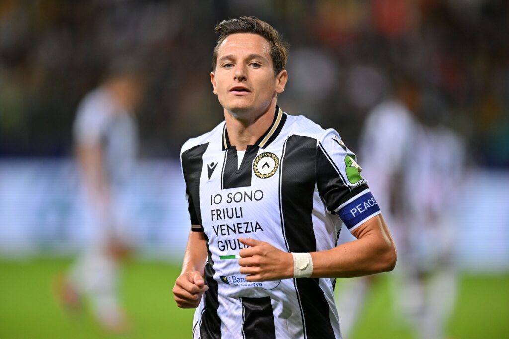 Thauvin Udinese allenamento