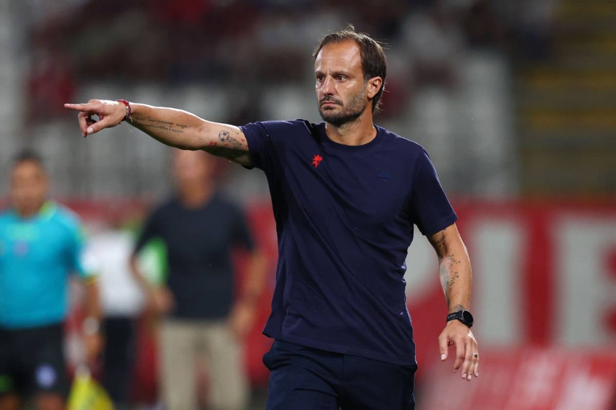 Genoa, esonerato Alberto Gilardino