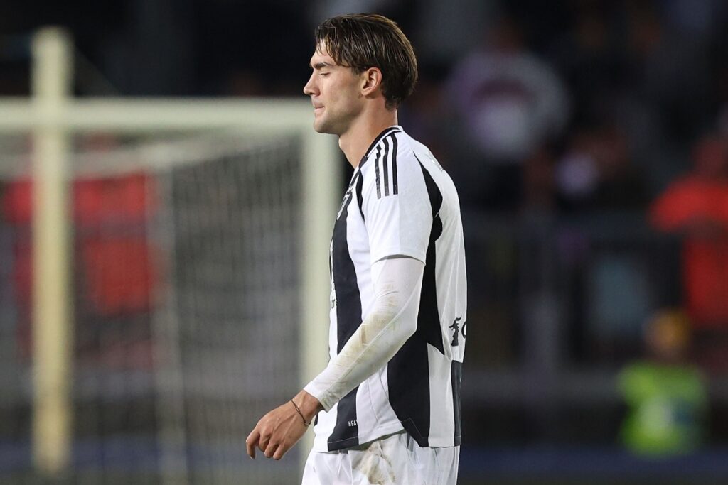 Vlahovic rientro Lecce-Juventus