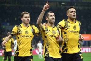 Barella, Mkhitaryan e Lautaro Martinez